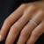 Round Lab Created Diamond Shared Prong Semi-Eternity Wedding Band Ring in Rose Gold (MVSXB1096-R)
