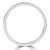 Round Diamond Semi-Eternity Wedding Band Ring in White Gold (MVSXB1100-W)