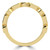Emerald Diamond Semi-Eternity Wedding Band Ring in Yellow Gold with Alternating Emerald and Round Diamonds (MVSXB1102-Y)