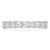 Round Diamond High Set Semi-Eternity Wedding Band Ring in White Gold (MVSXB1103-W)
