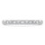 Marquise Diamond Bezel Set Vintage Semi-Eternity Wedding Band Ring in White Gold (MVSXB1105-W)