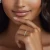Round Lab Created Diamond Semi-Eternity Wedding Band Ring in White Gold (MVSXB1107-W)