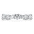Marquise Diamond Semi-Eternity Wedding Band Ring in White Gold with Alternating Marquise and Round Diamonds (MVSXB1111-W)
