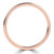 Round Diamond Semi-Eternity Wedding Band Ring in Rose Gold (MVSXB1112-R)
