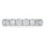 Round Diamond Semi-Eternity Wedding Band Ring in White Gold (MVSXB1116-W)