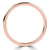 Round Diamond Spaced Set Semi-Eternity Wedding Band Ring in Rose Gold (MVSXB1118-R)