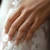 Round Lab Created Diamond Spaced Set Semi-Eternity Wedding Band Ring in Rose Gold (MVSXB1118-R)