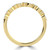 Marquise Diamond Shared Prong Semi-Eternity Wedding Band Ring in Yellow Gold Alternating Marquise & Round Set Diamonds (MVSXB1123-Y)