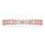 Round Diamond Shared Prong Compass Set Semi-Eternity Wedding Band Ring in Rose Gold (MVSXB1130-R)
