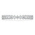 Round Diamond Shared Prong Compass Set Semi-Eternity Wedding Band Ring in White Gold (MVSXB1130-W)