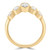 Marquise Diamond Bezel Set Cocktail Five-Stone Engagement Ring in Yellow Gold (MDR260011)