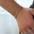 Diamond 5-Stone Shape Tennis Bracelet in White Gold (MDR260035)