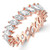 Full Eternity Marquise Diamond Anniversary Wedding Band Ring in Rose Gold (MVSAR1022-R)