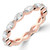 Full Eternity Marquise Diamond Anniversary Wedding Band Ring in Rose Gold (MVSAR1033-R)
