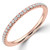 Full Eternity Round Diamond Anniversary Wedding Band Ring in Rose Gold (MVSAR1034-R)
