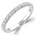 Full Eternity Round Diamond Anniversary Wedding Band Ring in White Gold (MVSAR1036-W)