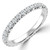 Full Eternity Round Diamond Anniversary Wedding Band Ring in White Gold (MVSAR1037-W)