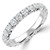 Full Eternity Round Diamond Anniversary Wedding Band Ring in White Gold (MVSAR1039-W)
