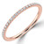 Full Eternity Round Diamond Anniversary Wedding Band Ring in Rose Gold (MVSAR1043-R)