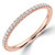 Full Eternity Round Diamond Anniversary Wedding Band Ring in Rose Gold (MVSAR1044-R)