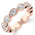Full Eternity Pear Diamond Anniversary Wedding Band Ring in Rose Gold (MVSAR1046-R)