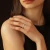 Full Eternity Pear Diamond Anniversary Wedding Band Ring in Rose Gold (MVSAR1046-R)