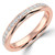 Full Eternity Round Diamond Anniversary Wedding Band Ring in Rose Gold (MVSAR1047-R)