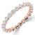 Full Eternity Round Diamond Anniversary Wedding Band Ring in Rose Gold (MVSAR1048-R)