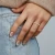 Full Eternity Round Diamond Anniversary Wedding Band Ring in Rose Gold (MVSAR1048-R)