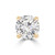 Round Diamond 4-Prong single Mens Stud Earring in Yellow Gold with Screwback (MVSE3001-Y)