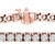Round Diamond 4-Prong Tennis Bracelet in Rose Gold (MVSTB001-R)