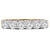 Round Diamond Six-Stone Anniversary Wedding Band Ring in Yellow Gold (MVSX1007-Y)