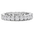Full Eternity Round Diamond Anniversary Wedding Band Ring in White Gold (MVSAR0004-W)