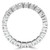 Full Eternity Round Diamond Anniversary Wedding Band Ring in White Gold (MVSAR0004-W)