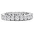 Full Eternity Round Diamond Anniversary Wedding Band Ring in White Gold (MVSAR1004-W)