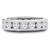 Full Eternity Round Diamond Anniversary Wedding Band Ring in White Gold (MVSAR1006-W)