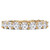 Full Eternity Round Diamond Anniversary Wedding Band Ring in Yellow Gold (MVSAR1008-Y)