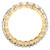 Full Eternity Round Diamond Anniversary Wedding Band Ring in Yellow Gold (MVSAR1010-Y)