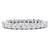 Full Eternity Round Diamond Anniversary Wedding Band Ring in White Gold (MVSAR1011-W)