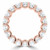 Full Eternity Princess Diamond Anniversary Wedding Band Ring in Rose Gold (MVSAR1012-R)