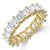 Full Eternity Princess Diamond Anniversary Wedding Band Ring in Yellow Gold (MVSAR1012-Y)