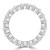 Lab Created Full Eternity Princess Diamond Anniversary Wedding Band Ring in White Gold (MVSAR0013-W)