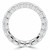 Full Eternity Princess Diamond Anniversary Wedding Band Ring in White Gold (MVSAR1013-W)