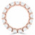 Full Eternity Oval Diamond Anniversary Wedding Band Ring in Rose Gold (MVSAR1015-R)