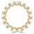Full Eternity Asscher Diamond Anniversary Wedding Band Ring in Yellow Gold (MVSAR1017-Y)