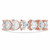 Full Eternity Heart Diamond Anniversary Wedding Band Ring in Rose Gold (MVSAR1019-R)
