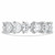 Full Eternity Heart Diamond Anniversary Wedding Band Ring in White Gold (MVSAR1019-W)