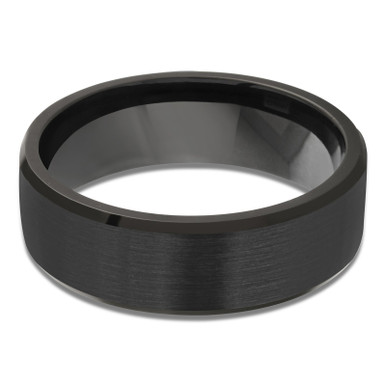 7 MM Alternative Mens Wedding Band in Black Cobalt (MDVBA0007)