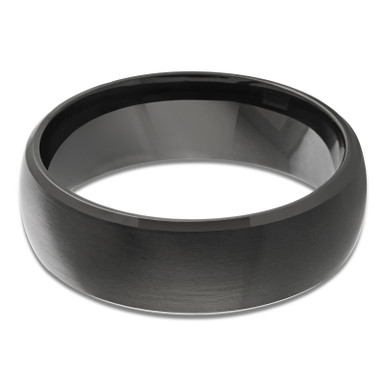 7 MM Alternative Mens Wedding Band in Black Cobalt (MDVBA0008)