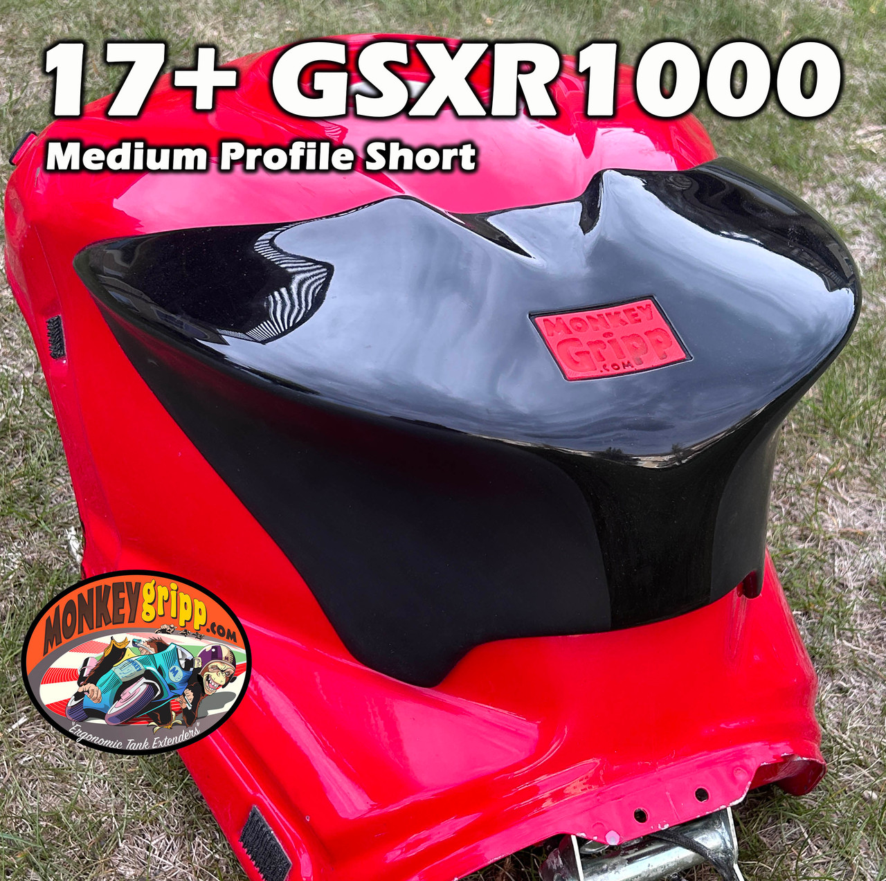  R100GS 赤 タンク ストライプデザイン 17-21 Suzuki GSXR1000 